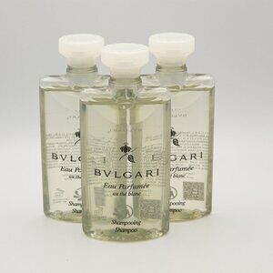 BVLGARI au thé Blanc Pack Of 6 NEW (White Tea) Shampoo - 2.5 Fl oz / 75mL